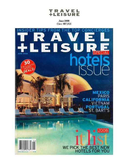 Greenwich Press 2008 06 Travel Leisure Page 1