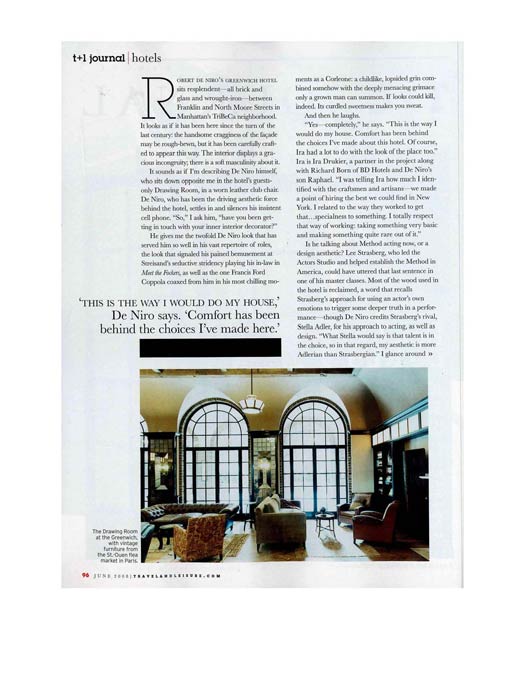 Greenwich Press 2008 06 Travel Leisure Page 3