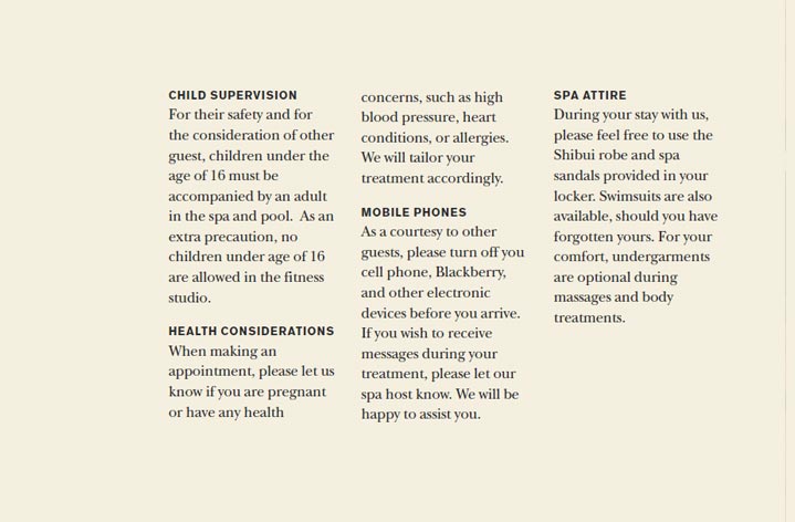 The Greenwich Hotel Shibui Menu Page 22