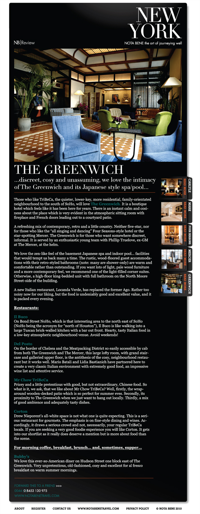 Greenwich Press 2010 04 Note Ben