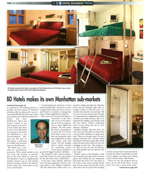 Greenwich Press 2008 11 Hotel Business