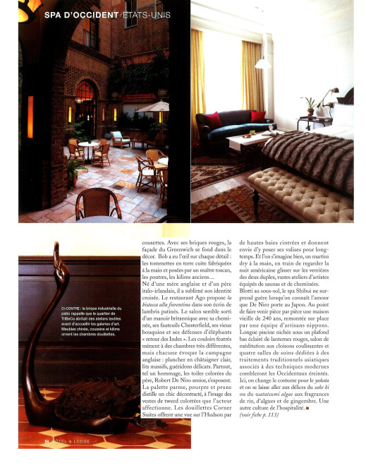 Greenwich Press 2009 03 Hotel & Lodge