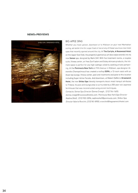 Greenwich Press 2009 03 Elite Traveler